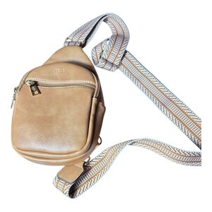 TELENA Tan Crossbody Bag for Women.